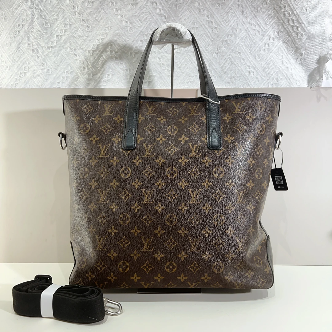 95新 LouisVuitton/路易威登 lv老花托特包a8821