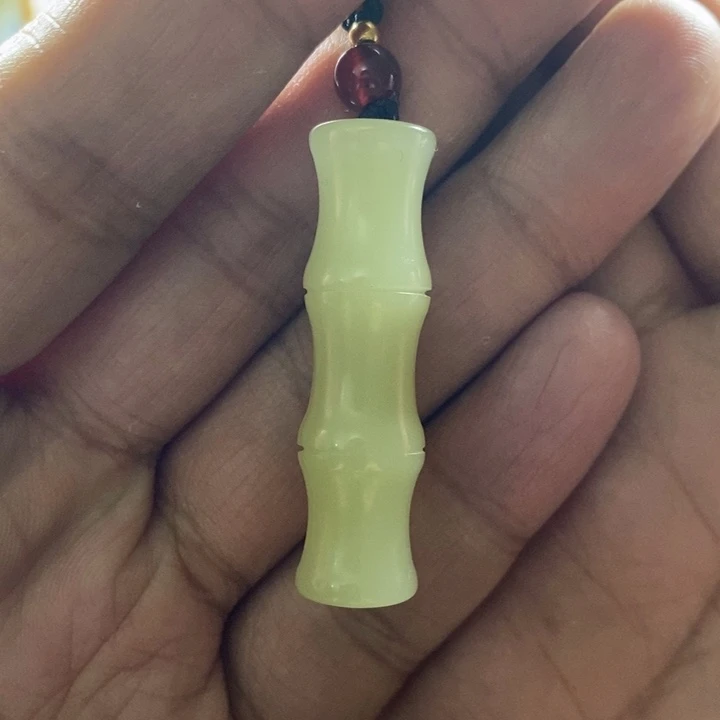 和田玉（青白玉）未镶嵌吊坠(赠链)