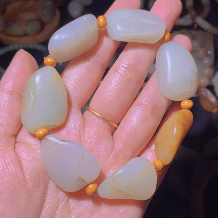 手链未镶嵌和田玉昂*昂