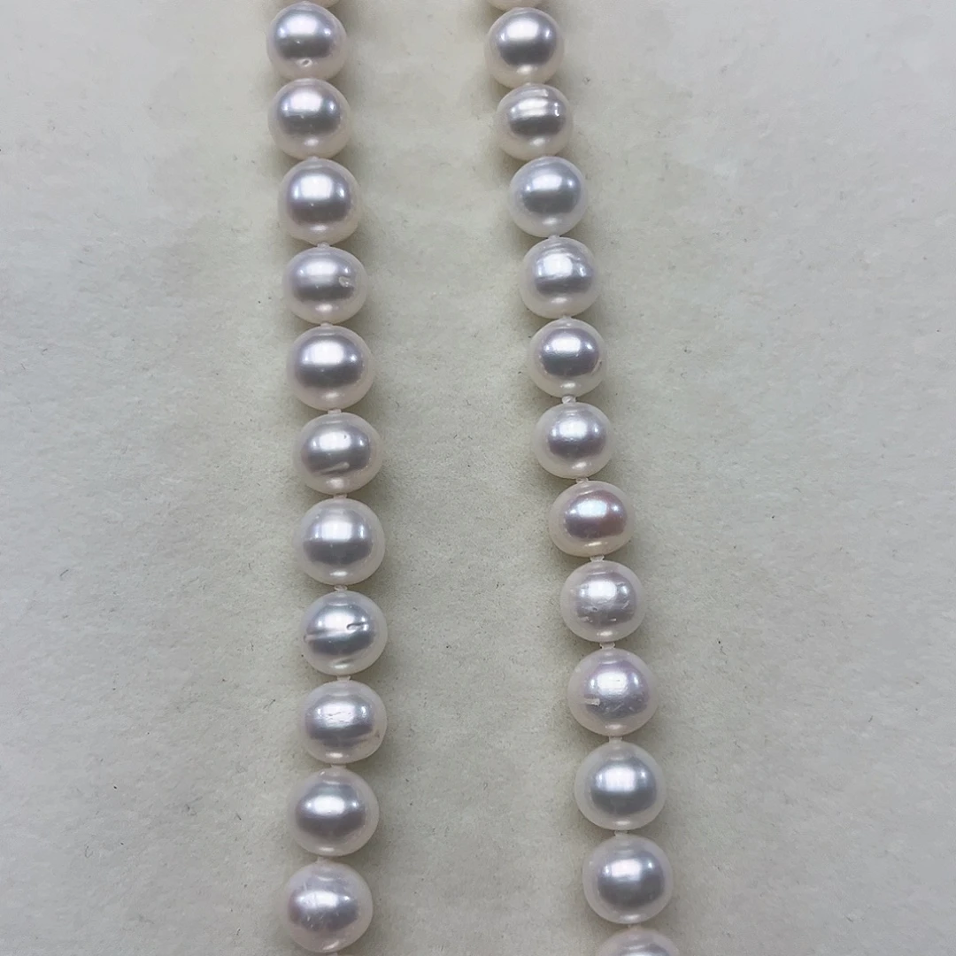 颈饰淡水珍珠未镶嵌卡8-9