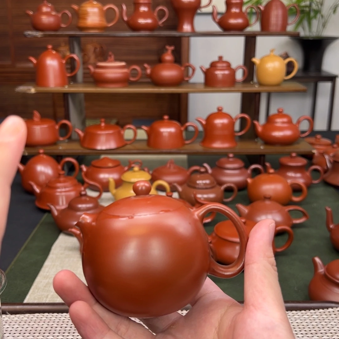 路***诺紫砂茶壶潮州手拉壶手拉壶