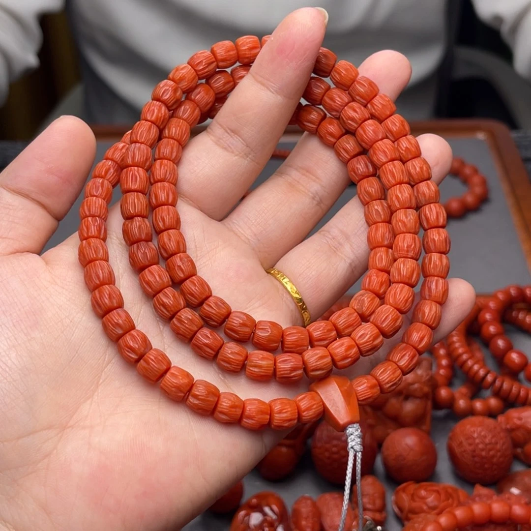 未镶嵌配饰卡7毫米➕南红玛瑙