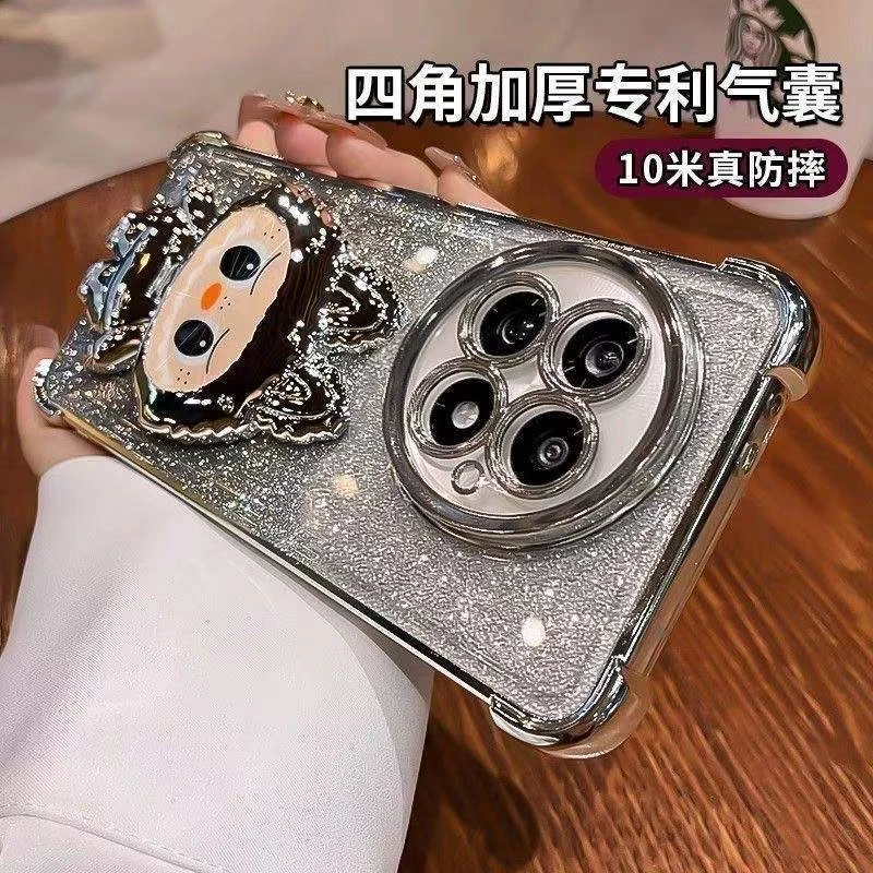 适用一加ACE5至尊版拉布布手机壳1+ACE5补妆镜支架1+ACE5竞速气囊