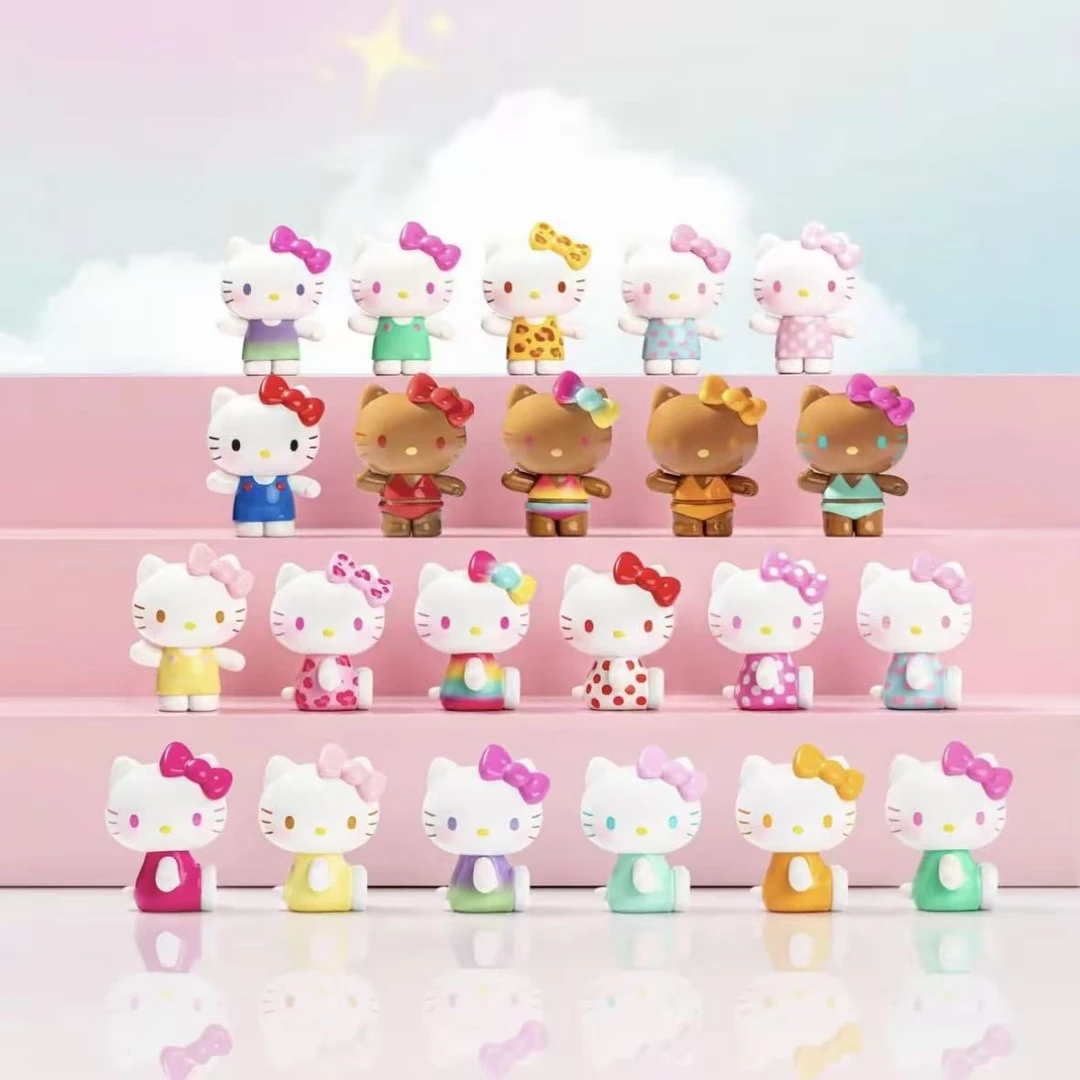 【饼干玩具屋】【团车】Hello Kitty彩虹糖1.0系列萌粒