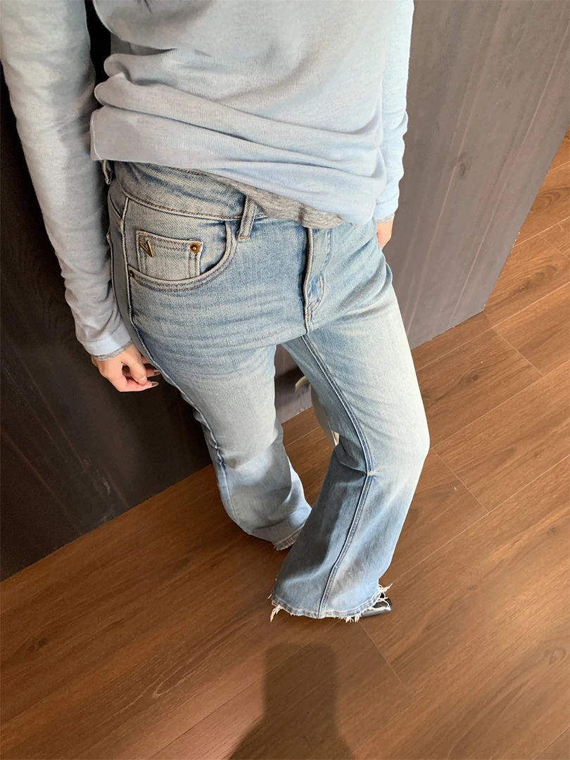 薄款防晒夏季海盐蓝条纹防晒衬衫条纹时尚珠片宫廷风显瘦气质洋气