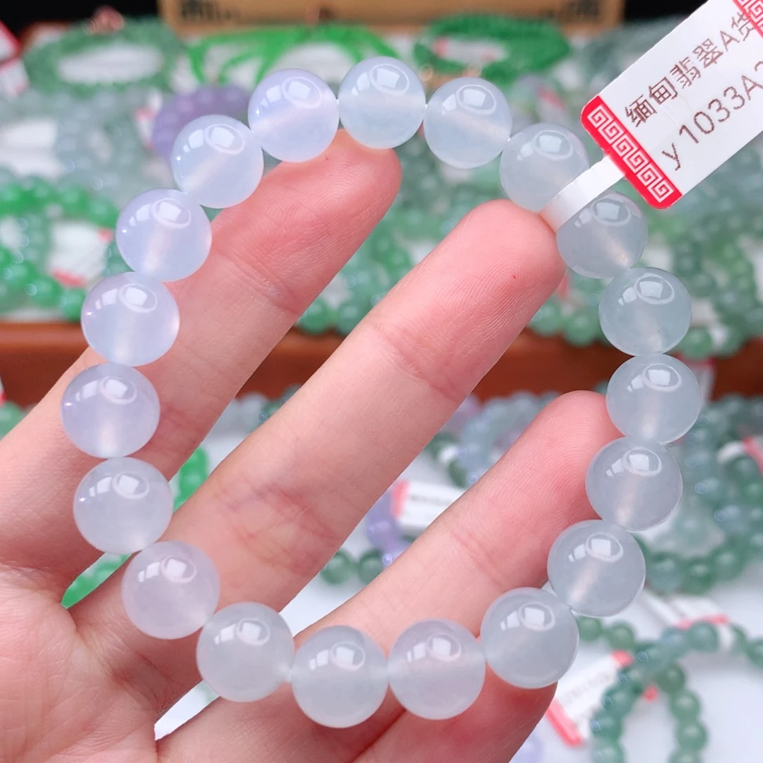 翡翠手链未镶嵌翡翠10mm