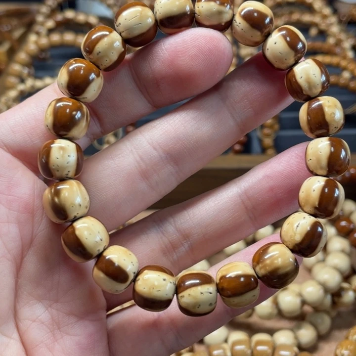 手串紫金鼠实心紫金鼠手串11+