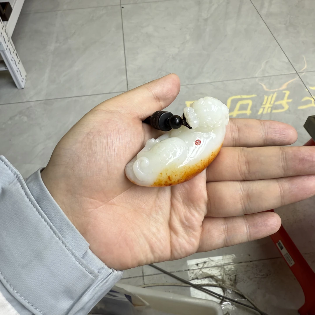 石包沁色貔貅手把多样性发货拍一发一