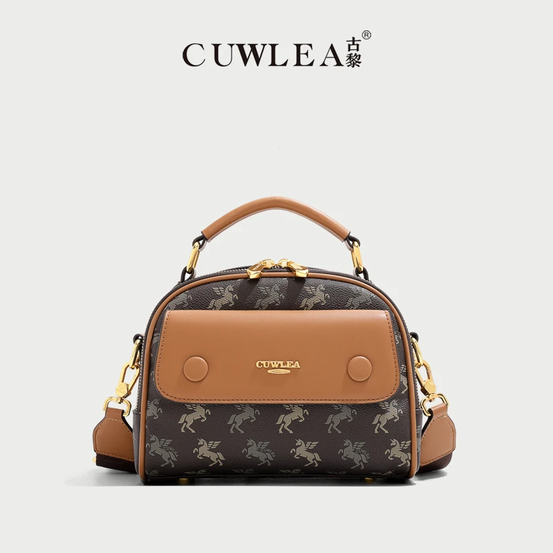 【 CUWLEA/古黎】2024年时尚女包单肩斜挎手提包GL-2388