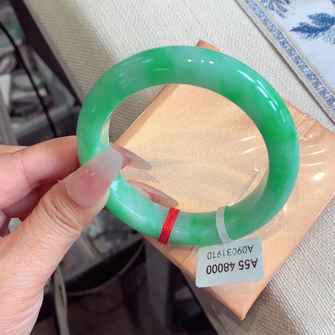 翡翠手镯未镶嵌正圈55.6（29号）89