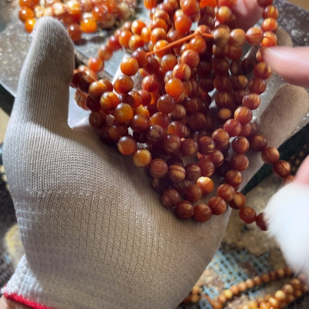 松木（琥珀木）手串/手链0.8.108树根