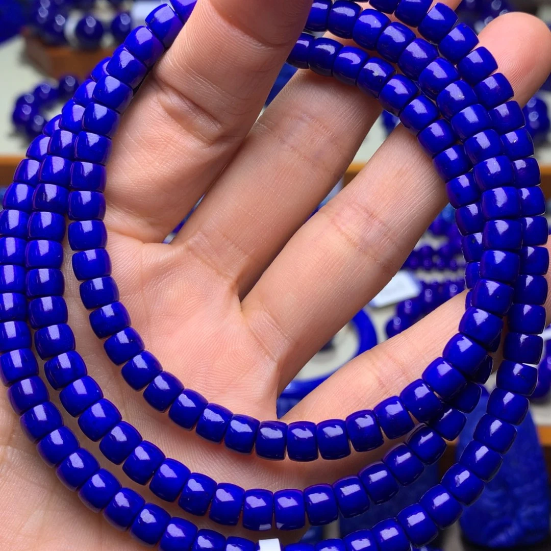 青金石手串未镶嵌6mm544