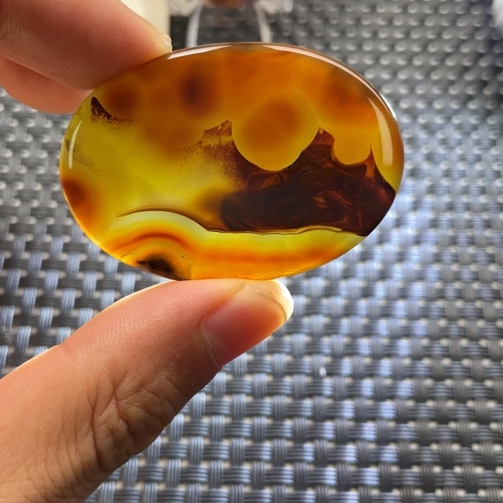 未镶嵌颈饰玛瑙/玉髓阳**牌