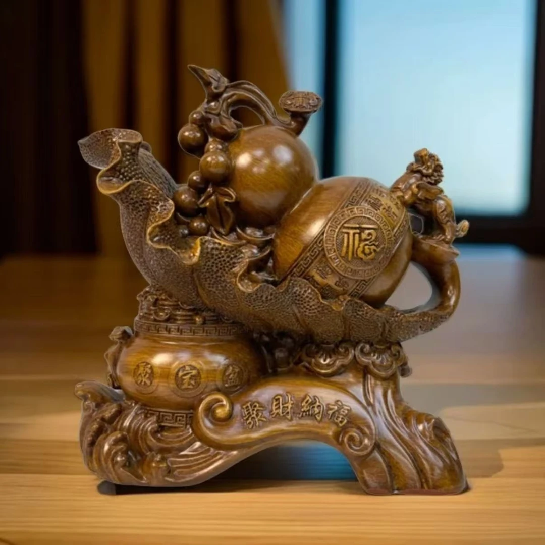 聚福纳财葫芦摆件
