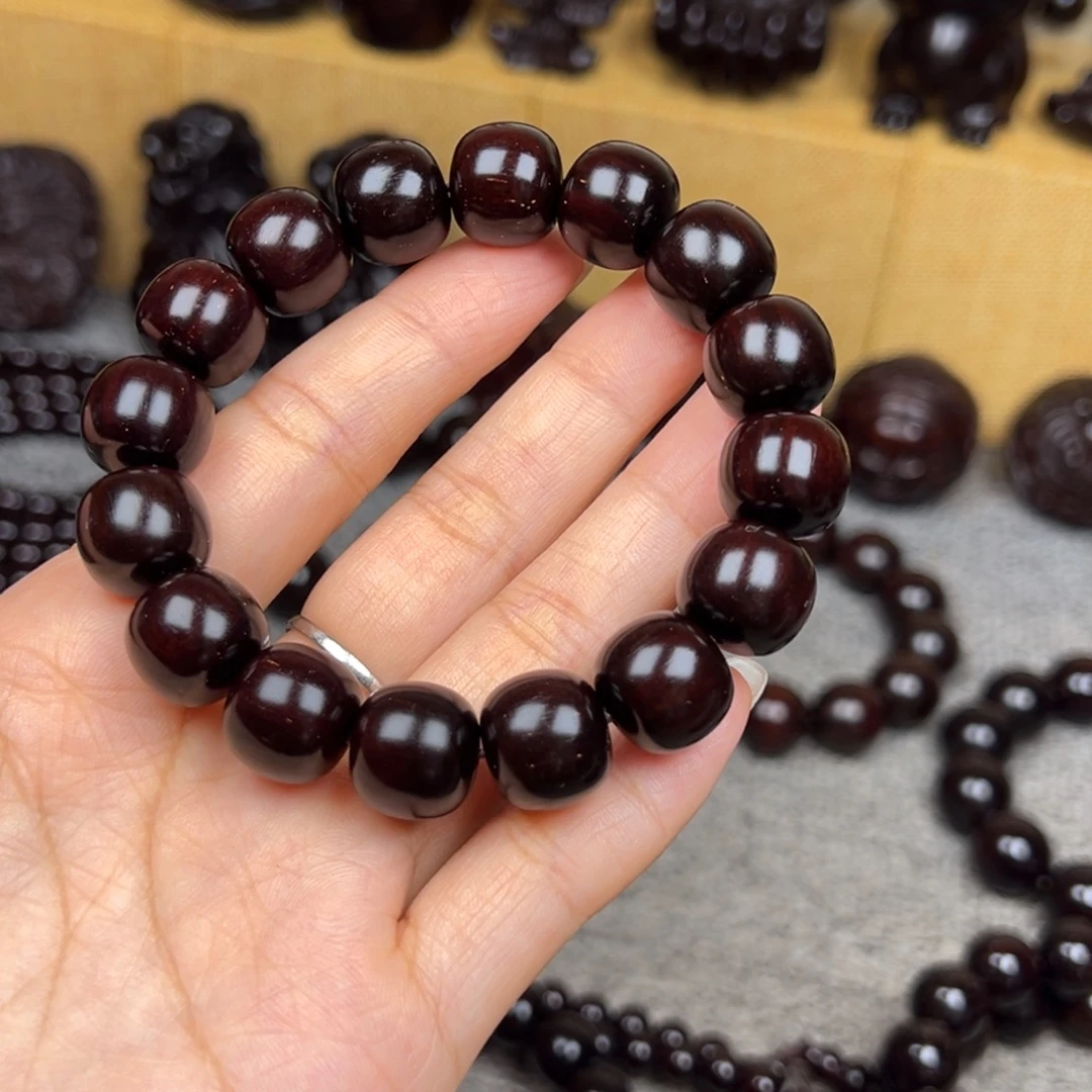 烧***丽手串/手链小叶紫檀