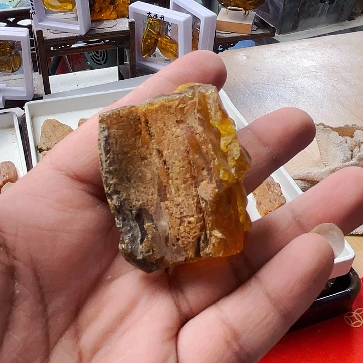 定制琥珀@****天然琥珀虫珀