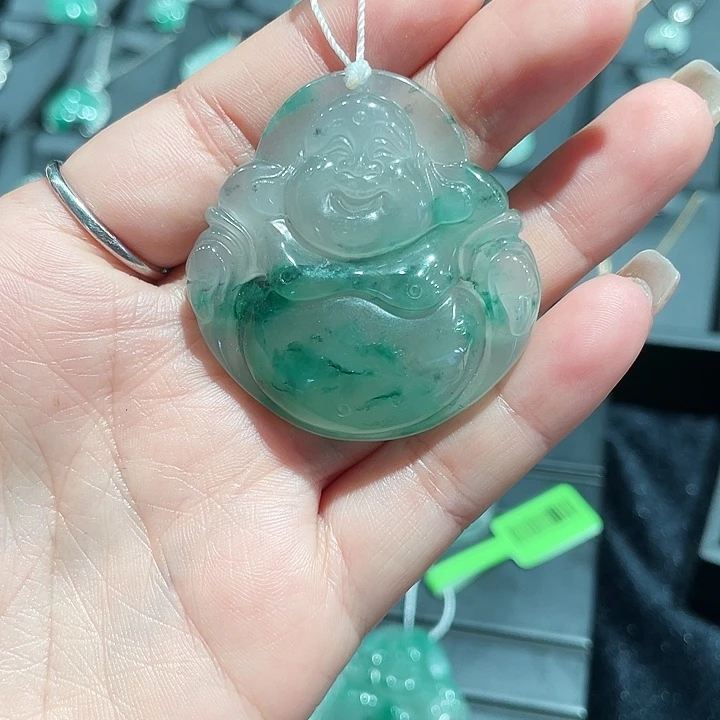石英质玉（非洲翠）未镶嵌手链