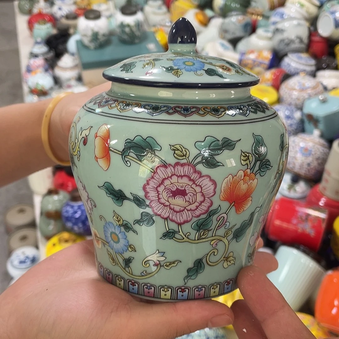 陶瓷罐茶叶罐密封罐