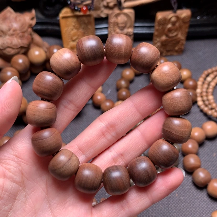 【闪购商品】檀香木手串/手链14*15横纹处理价