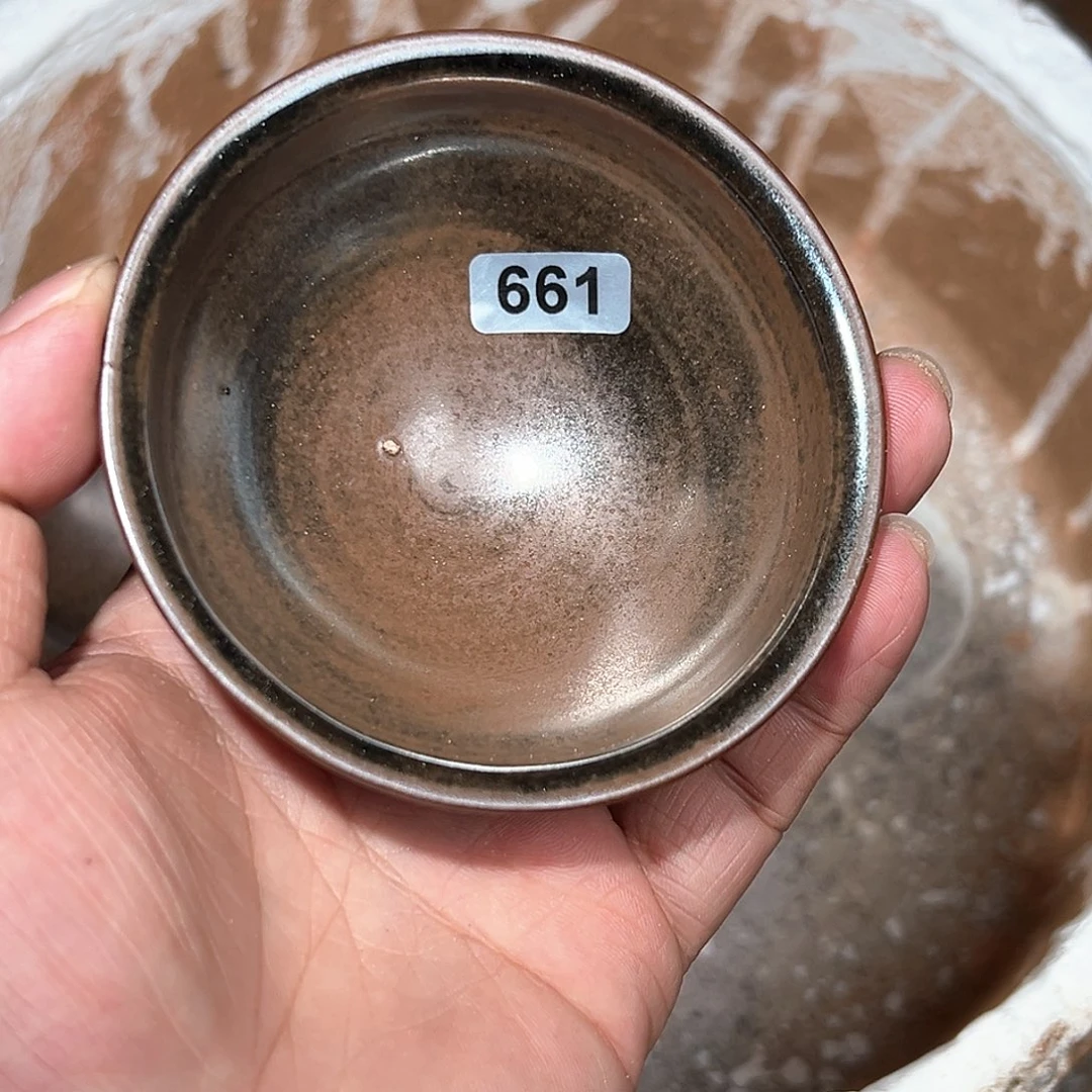 茶盏龙窑柴烧【微瑕】661
