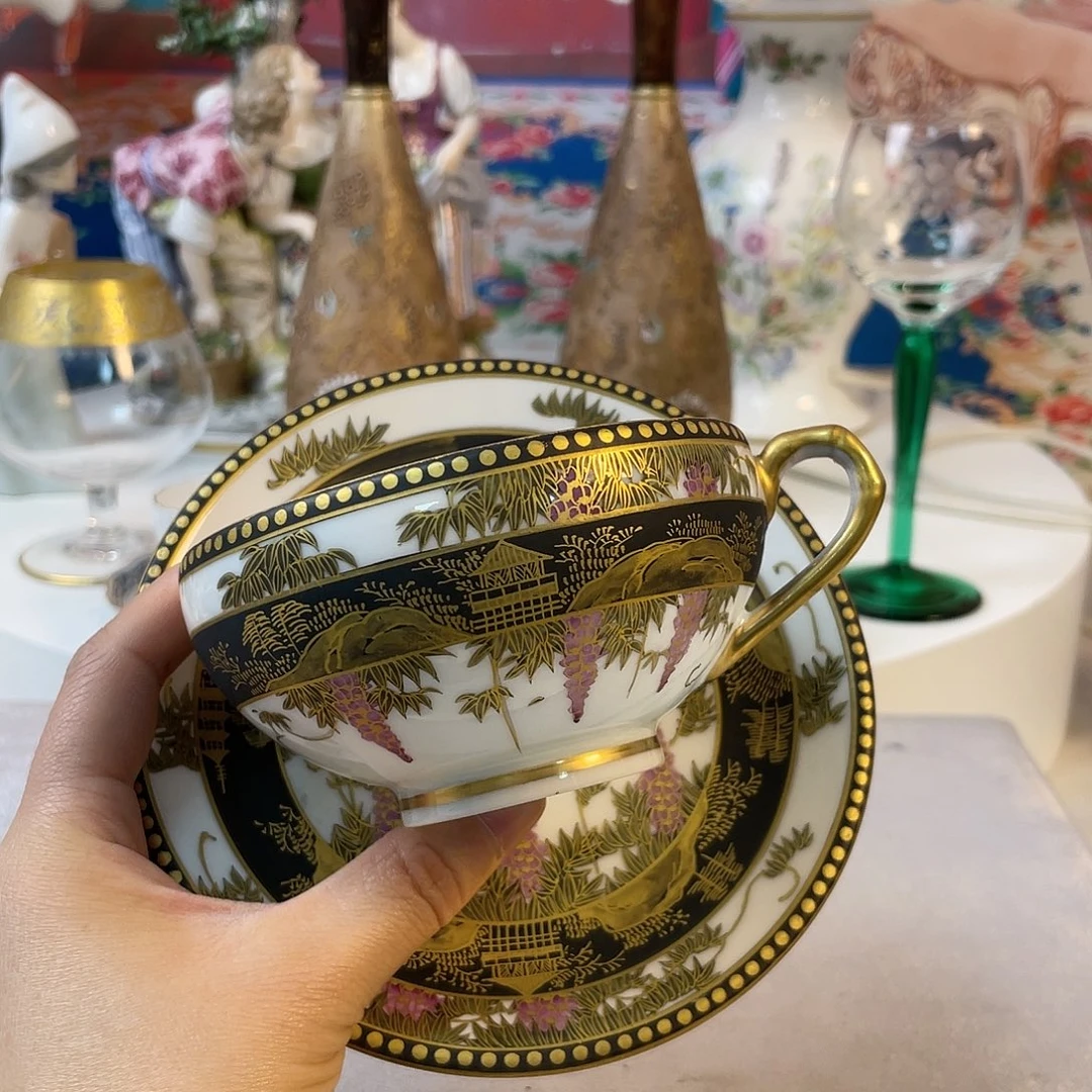 瓷器欧瓷咖啡杯水晶杯