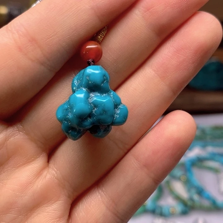 绿松石未镶嵌原矿