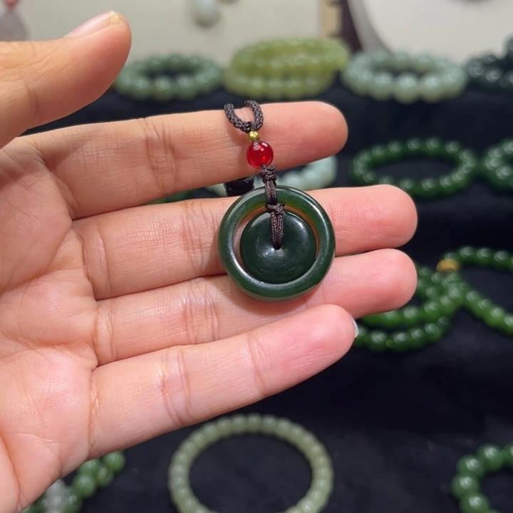 和田玉未镶嵌手链卡18