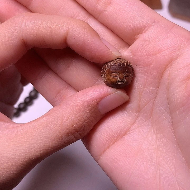 无事牌檀香木檀香大佛头