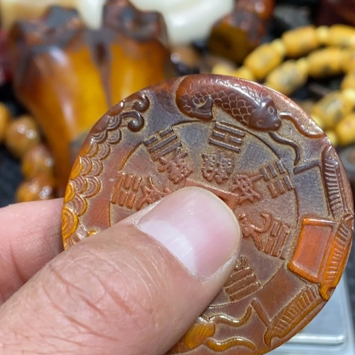 滴血莲花菩提吊坠