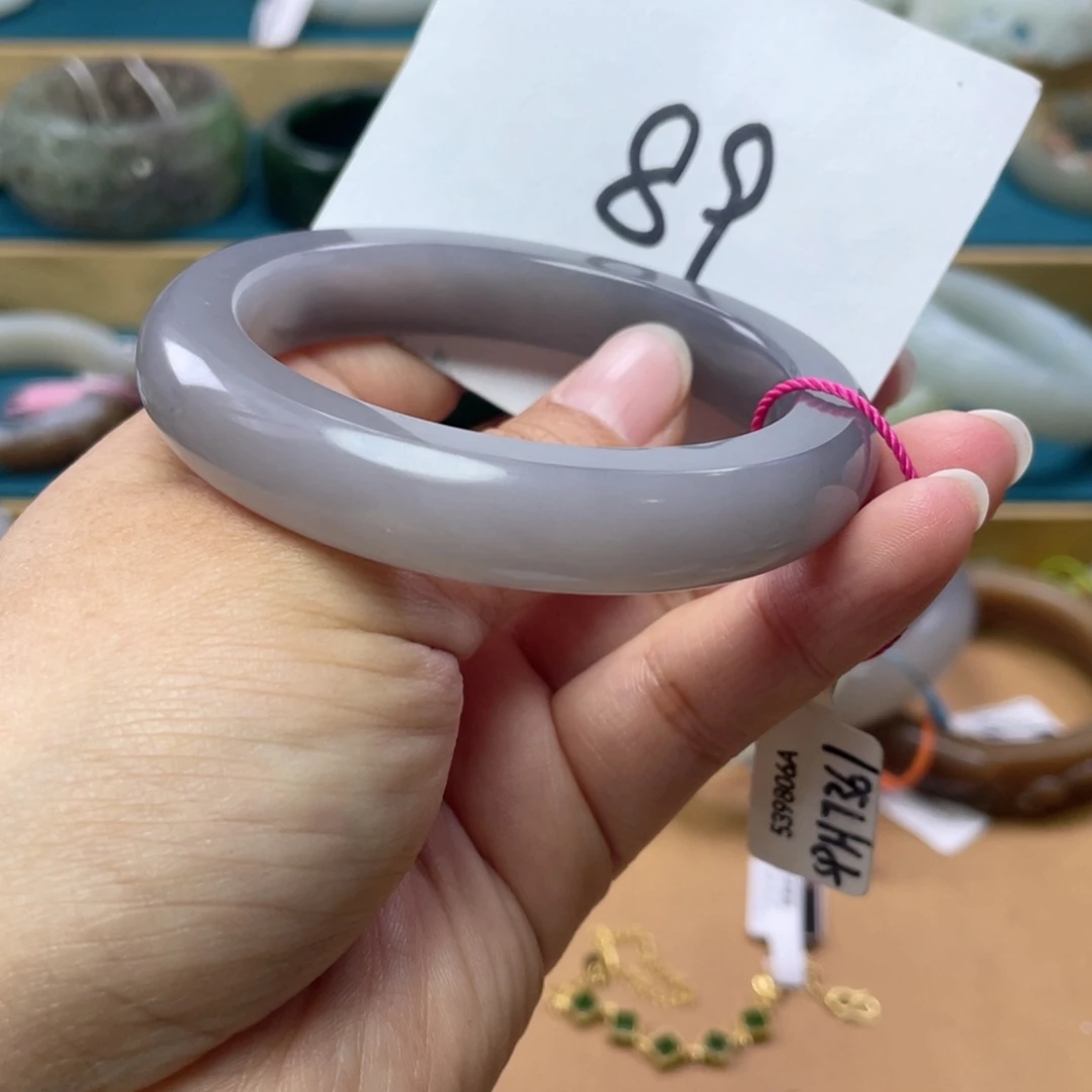 未镶嵌手镯和田玉圈口56