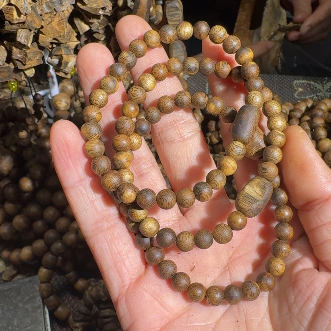 沉香枕沉香海南乌身老料0.6规格3克