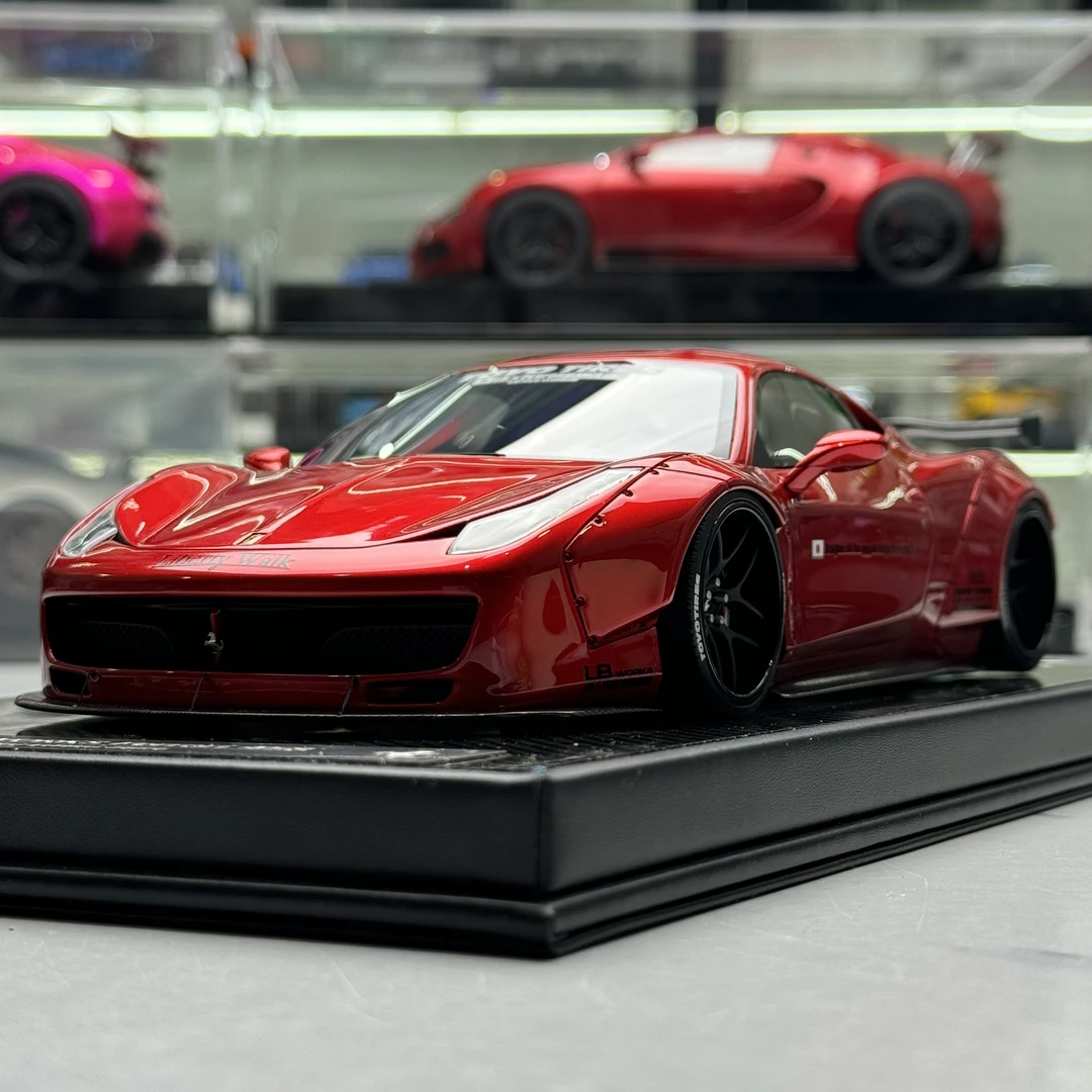 BBA car model 1:18 法拉力 458GT 1.0 树脂 汽车模型