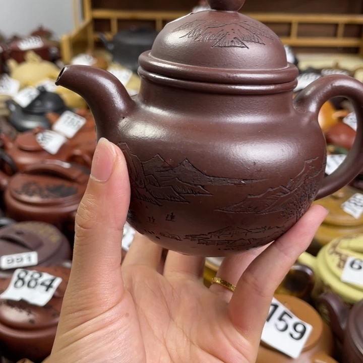 茶壶紫砂紫砂微瑕
