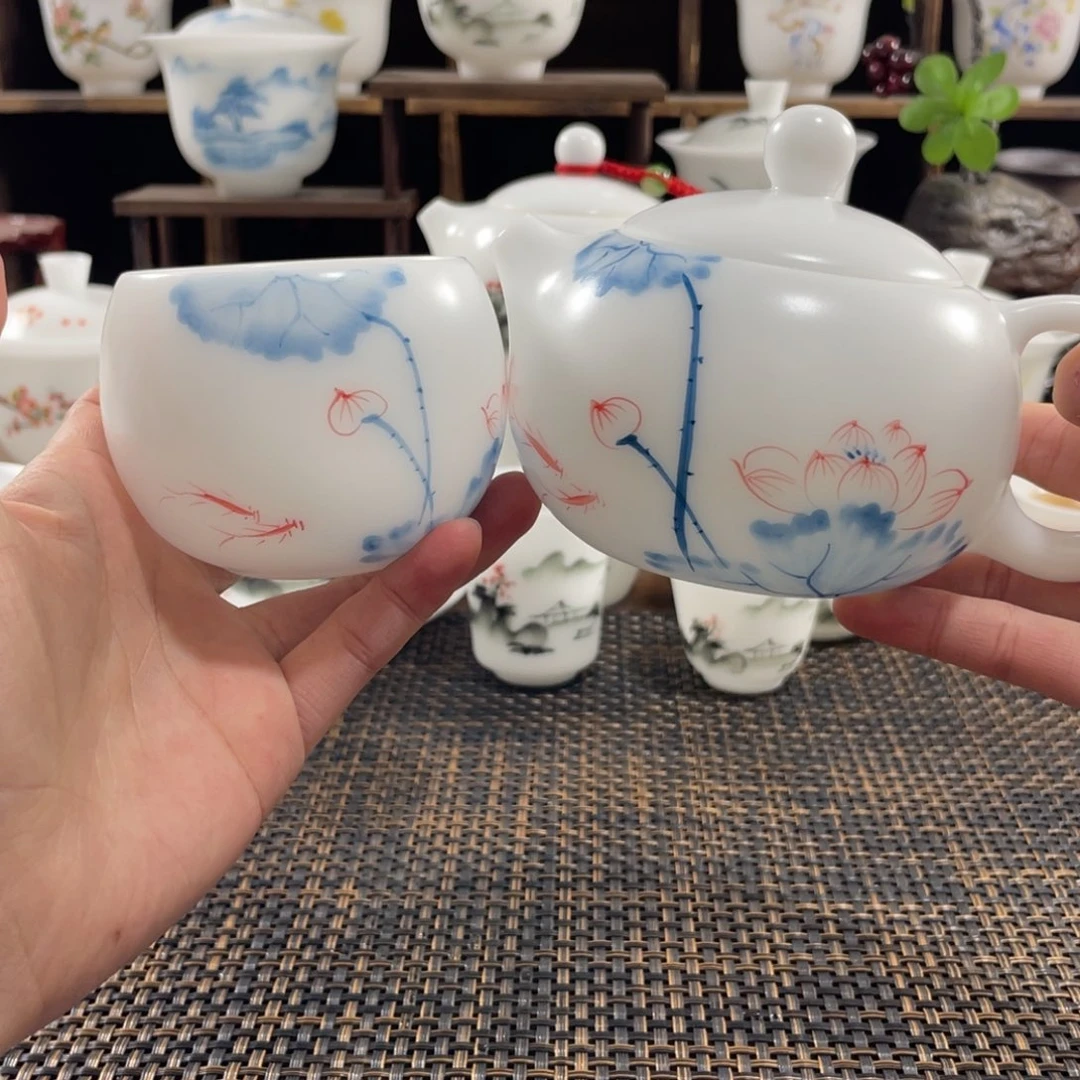 【闪购商品】M*y德化白瓷手绘壶8424316944
