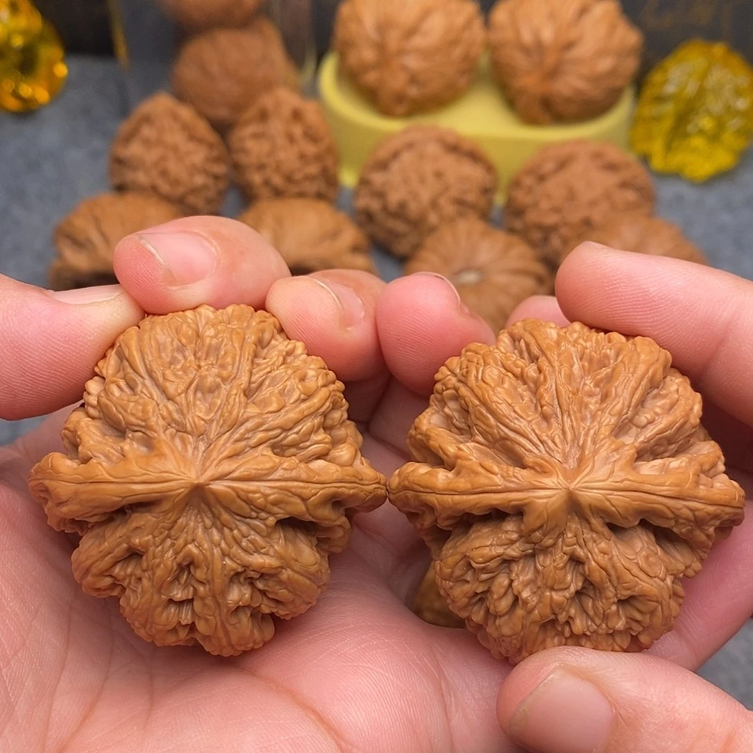 前***文玩核桃把件46精品粗筋