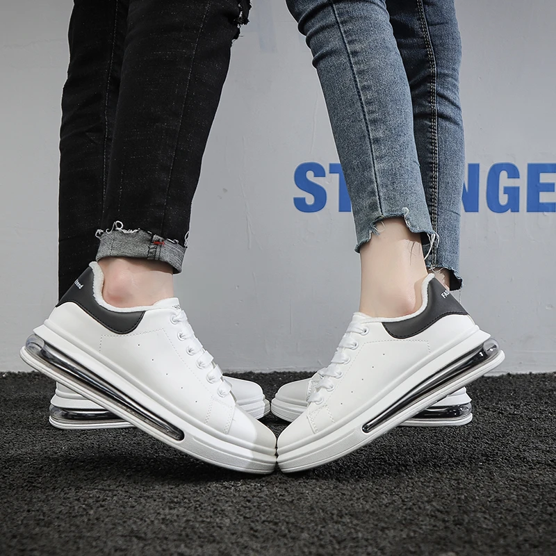 加棉气垫底情侣款休闲鞋JNQ01/JMQ01