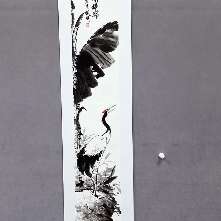 国画亲笔手绘放心去藏