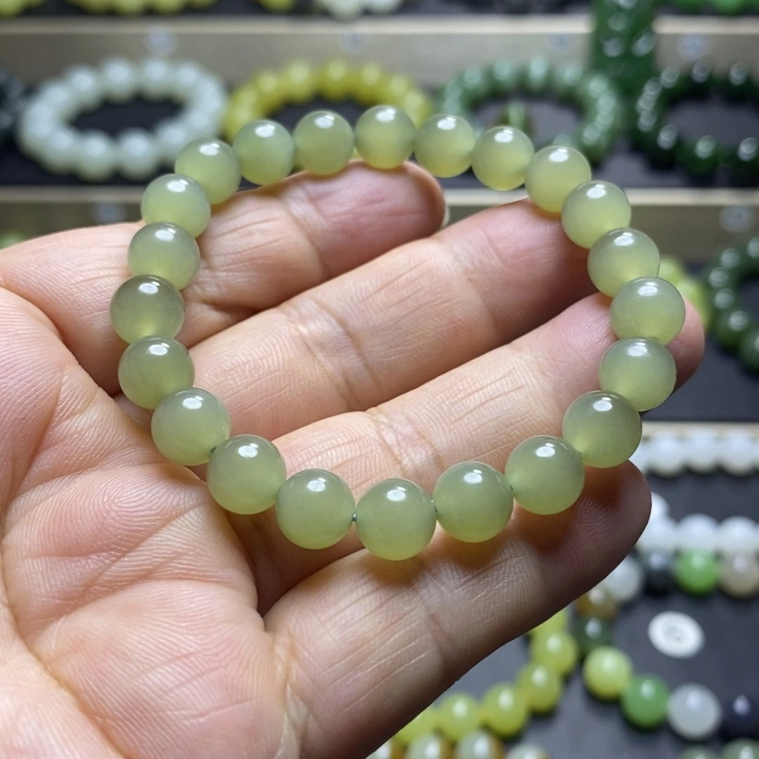 和田玉未镶嵌手串