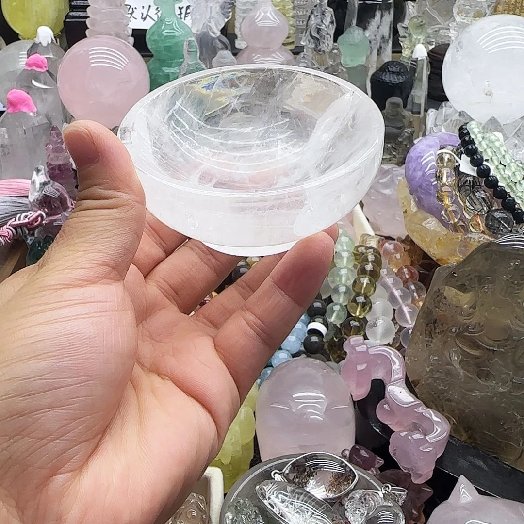 水晶未镶嵌车挂摆件