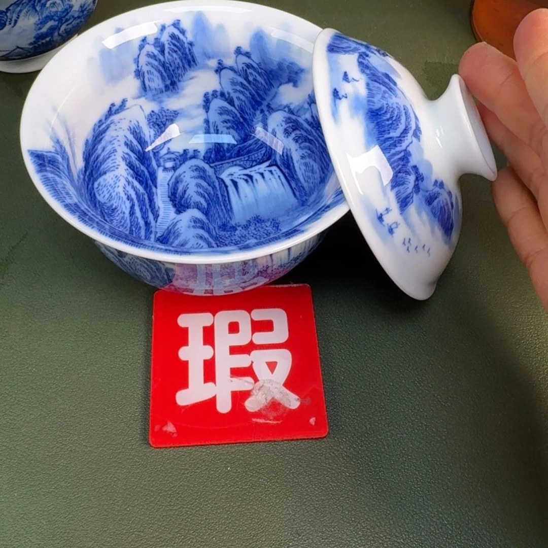 陶景德镇纯手绘茶具圆圆299