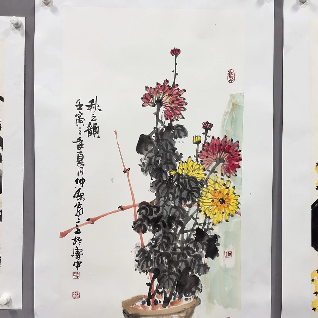国画亲笔手绘放心去藏