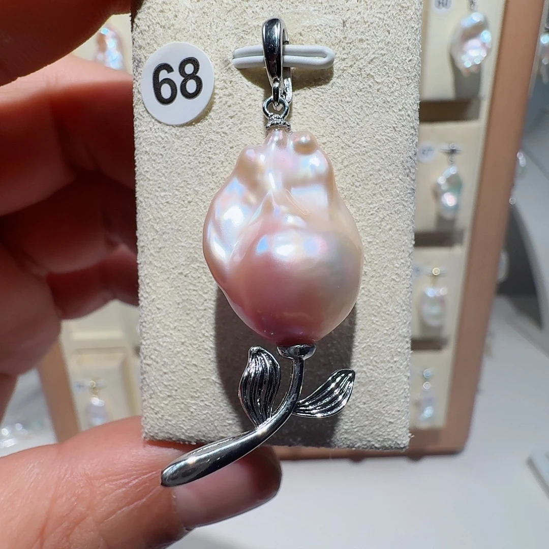 合金颈饰淡水珍珠