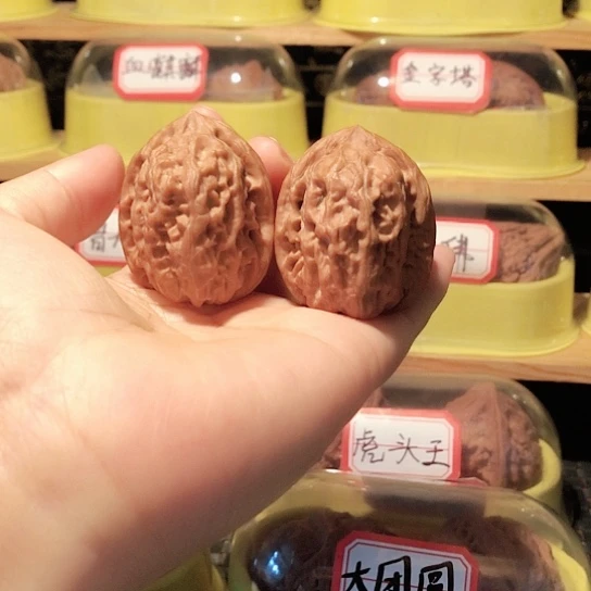 文玩核桃把件将军塌