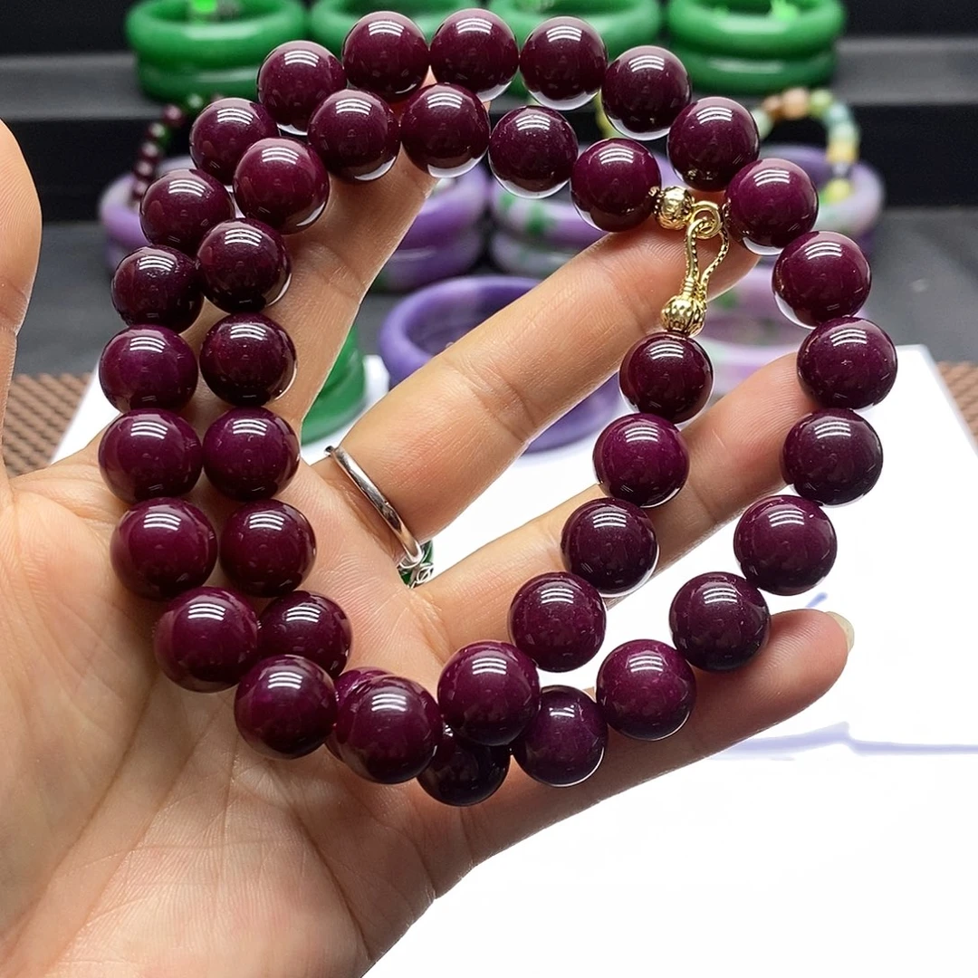 项链未镶嵌石英质玉