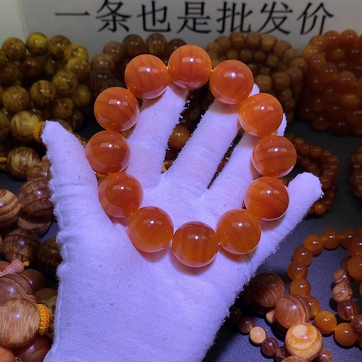 松木（琥珀木）手串/手链2.1 包浆高货