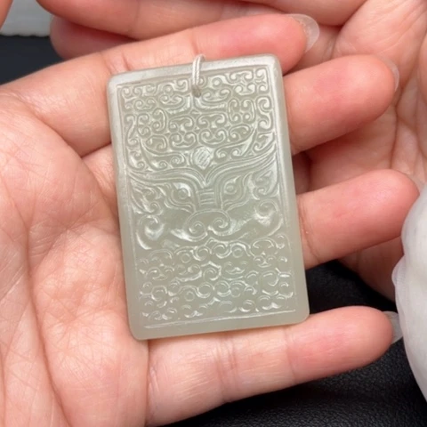 和田玉挂件未镶嵌用****0