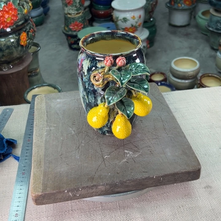 泳坤堂石湾盆陶瓷