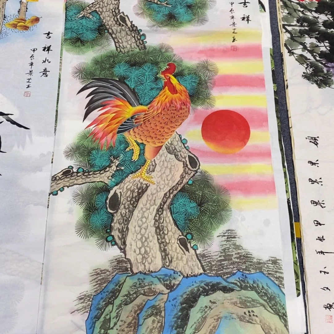 国画140✖️70工笔画画画画画画画画