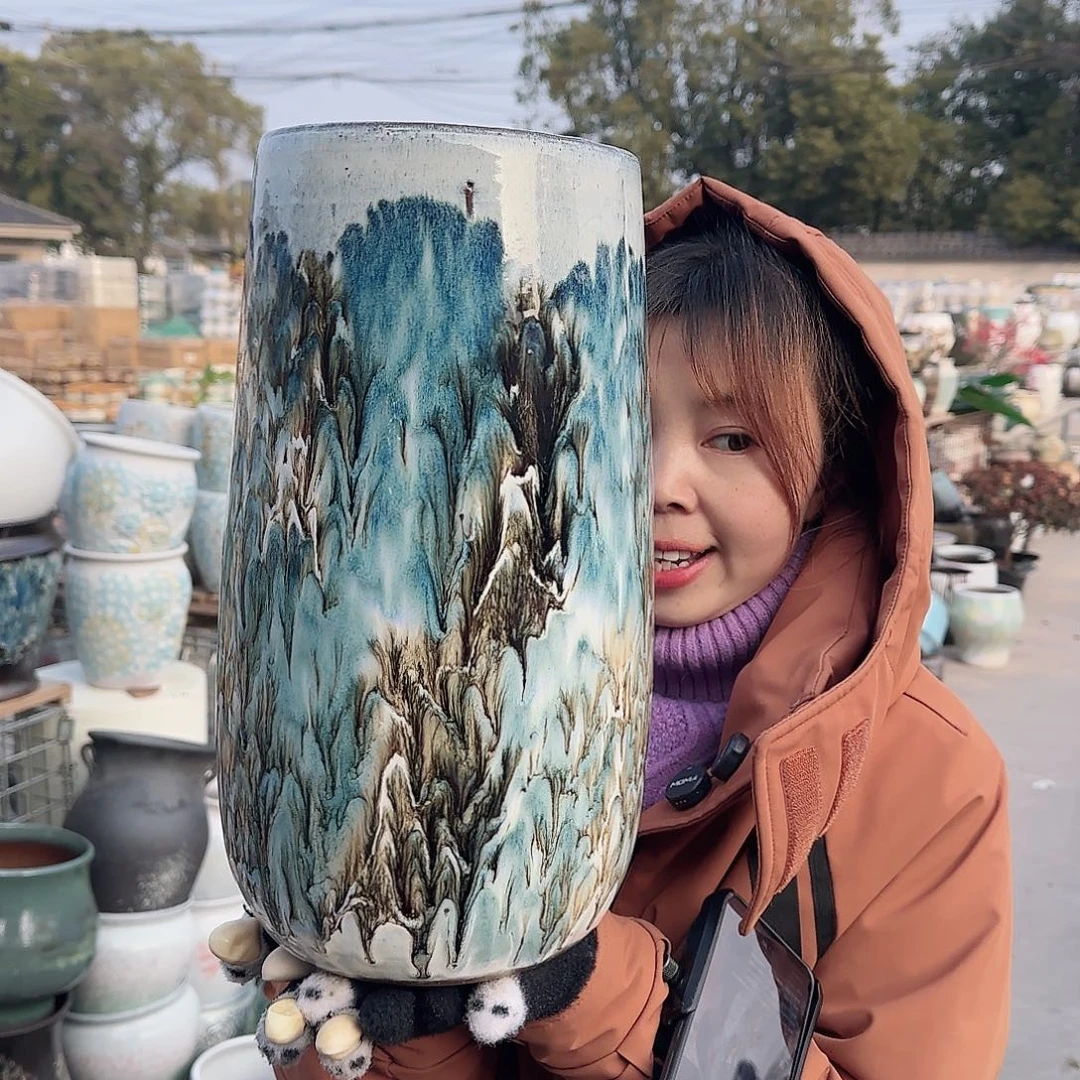 王嫂花盆1218-363高38口17