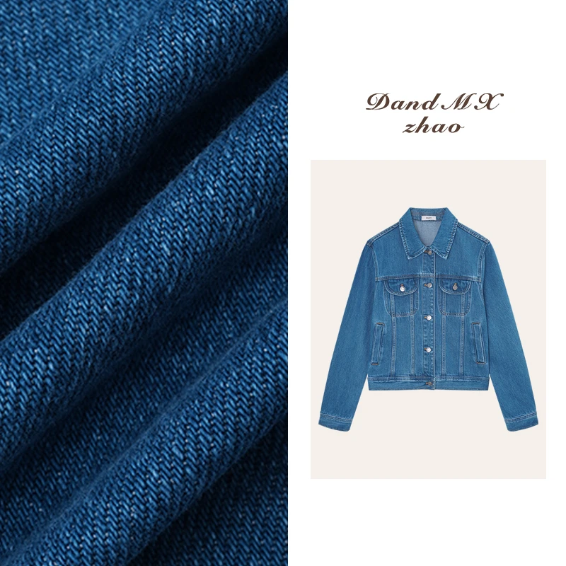 D&MX studio丨美式老钱 筋骨感重工立裁牛仔外套6908高个子